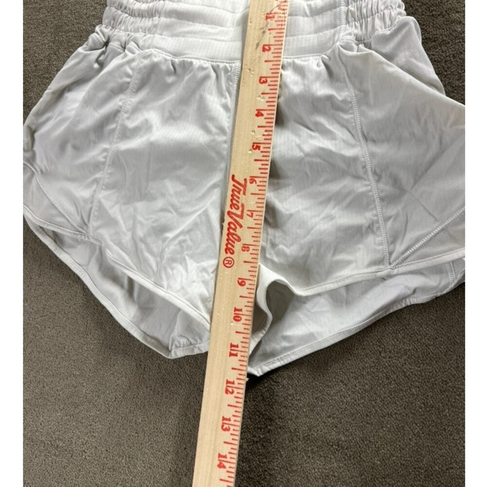 Lululemon Hotty Hot Size 0 White Shorts - Picture 5 of 5
